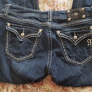 Miss Me brand women's jeans.